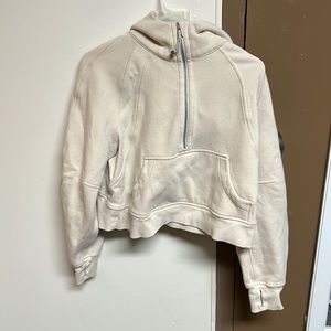 Lululemon oversized scuba 1/2 zip